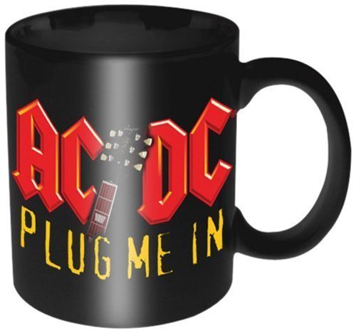 Tasse AC/DC »Plug Me In«   *versandkostenfrei innerhalb von Deutschland*